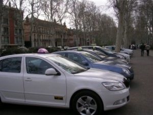 Gréve taxis Photo : Toulouse Infos