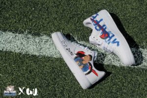 Docteur Sneaker crée deux paires de baskets pour le champion du monde Kylian Mbappé Photo : Dr Sneaker