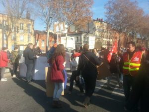 Lycéens, professeurs et syndicats manifestent à Toulouse Photo archives: Toulouse Infos