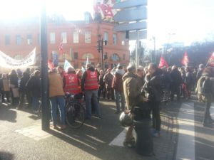 Mobilisation en baisse à Toulouse Photo : Toulouse Infos